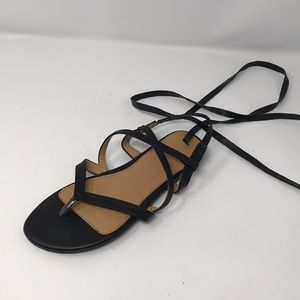Lace up sandals